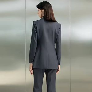 Abito classico professionale da <span class=keywords><strong>donna</strong></span> grigio secco semplice moda avanzata estate traspirante - Product Image 6