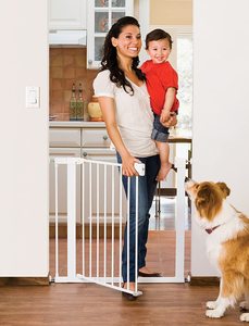 Barrière de sécurité pour <span class=keywords><strong>escalier</strong></span>, barrière de sécurité pour bébé, barrière de sécurité pour couloir, barrière de sécurité automatique rétractable magnétique extra large, barrière de sécurité pour enfant - Product Image 4