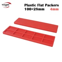 YIfang Moderne Multi-Taille HDPE En Plastique Plat Vitrage Packer Fenêtre Cale Niveleur De Sol Cale De Carrelage Tailles Mixtes pour Plancher De Fenêtre