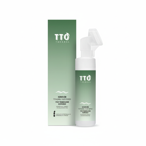 โฟมล้างหน้า TTO Thermal Face Cleansing Foam ขนาด 200 มล. ผสมน้ำมันเมล็ดกัญชง น้ำมันทีทรี คอลลาเจน ไฮยาลูรอนิค แอซิด ปรับสมดุลค่า pH เหมาะสำหรับผิวแพ้ง่าย - Product Image 2