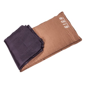 Equipo de acampada al aire libre, alfombra de imitación de ante de 8cm con PVC, inflado automático, almohadilla para dormir, estera de acampada empalmada, 2,55 KG - Product Image 2