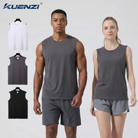 Débardeur sans manches Kuenzi personnalisé avec logo, coupe standard 5X, 100% coton 220GSM, pour femme