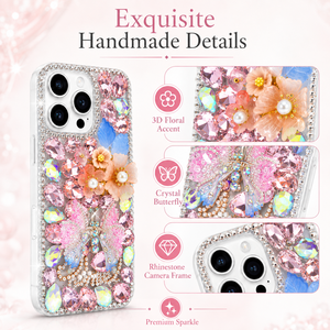 เคสโทรศัพท์กันกระแทกคุณภาพสูง ดีไซน์เพชร ป้องกันกล้อง วัสดุ TPU+PC+กระจก สำหรับ 16 Promax Plus Pro Magnetic ลดราคาพิเศษ - Product Image 5