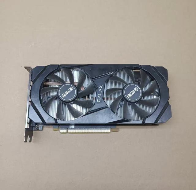 Used Galax GTX 1660 6GB GDDR5 192Bit Graphics Card, DP++DVI-D, 6Pin, Dual Fan Desktop Gaming GPU