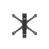 Telaio per Drone FPV in Fibra di Carbonio 3K Personalizzato da 5,6,7,8,9 Pollici, Resistente alle Cadute ed Esplosioni, Nero, Facile da Installare e Riparare