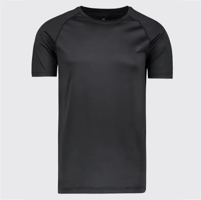 Custom fitness t shirt for man 100% Polyester t shirt black quick dry slim fit t-shirt boxy gym tshirt