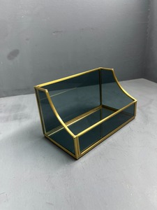Organizador hecho con latón y vidrio/espejo utilizado para productos de joyería/vitrina de almacenamiento y proveedor de almacenamiento de la India - Product Image 5