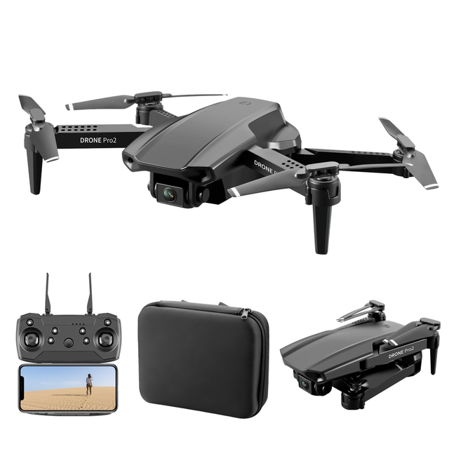 E99 Pro Mini Drone with 4K Camera Obstacle Avoidance 2.4G Remote Control Professional Long Distance Drone with Dual Camera Dron