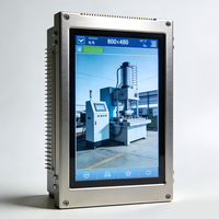 Módulo LCD TFT Industrial Dwin Personalizado de 5.7 Pulgadas, Pantalla Táctil Resistiva de 4 Cables, Resolución 320x240/640x480, Interfaz LVDS, 450 Nits, 24V