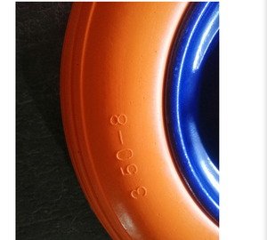 <span class=keywords><strong>ล้อ</strong></span>โฟม PU แบบไม่มียางใน ขนาด 14 X3.50-8 สำหรับรถเข็น รุ่นใหม่ ปี 2026  บุชชิ่ง 12 มม. สำหรับตลาดยุโรป - Product Image 2