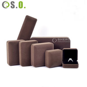 กล่องกำมะหยี่ใส่เครื่องประดับระดับไฮเอนด์สำหรับโรงงาน กล่องโลหะกำมะหยี่สำหรับชุดเครื่องประดับแบบกำหนดเอง กล่องเหล็กใส่แหวนเพชรคุณภาพสูง - Product Image 6