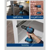 Perceuse à percussion sans fil BOSCH GSB 185-LI, tournevis électrique 18V, outils électriques multifonctionnels GSB185-LI