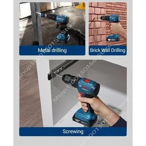 BOSCH GSB 185-LI <span class=keywords><strong>สว่าน</strong></span>กระแทกไร้สาย<span class=keywords><strong>แบ</strong></span>บไม่มีแปรงถ่าน 18V ไขควงไฟฟ้าเครื่องมือไฟฟ้าอเนกประสงค์ GSB185-LI - Product Image 4