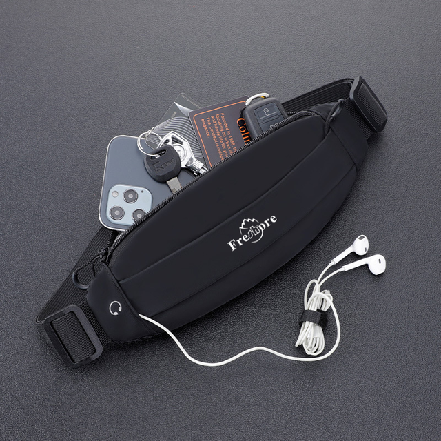 Running Phone Pouch Sports Waist Bag Unisex Fitness Outdoor Morning Run Gear Waterproof Invisible Waistband Belt Durable