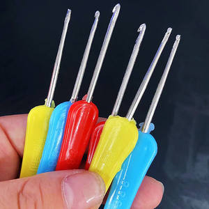 Ganchillo de doble punta con diseño de flor de ciruelo, ganchillo para tejer suéteres, fuente mayorista para tiendas de dólar y vendedores ambulantes. - Product Image 1