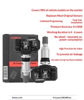 Sensor-05S de lancement original RF TPMS 315 433MHz 2 en 1 capteur de pression des pneus programmable universel Tpms