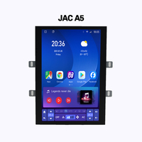 Accesorios para Automóviles en Existencia, Carplay para Tablero de Instrumentos de Automóvil, Pantalla de 12.1 Pulgadas para JAC A5, Navegación GPS para Automóvil, Radio Vertical para Automóvil