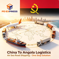 Transitaire Chine-Angola DDP Porte-à-Porte, Agent Maritime et Aérien, Service de Dédouanement à Luanda
