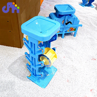 Peralatan Bermain Dalam Ruangan Kustom Domerry, Soft Play dengan Kolam Pasir Motif Kayu Asli, Mainan Anak