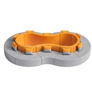 Đơn giản hiện đại sáng tạo sofa tổ chức đào tạo hội trường khu vực phòng chờ khu vực đàm phán kinh doanh kết hợp vòng - Product Image 4