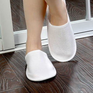 Vente en gros Spa de mariage jetable pour femmes <span class=keywords><strong>et</strong></span> enfants Chaussons à bout ouvert/fermé personnalisés pour invités - Product Image 5