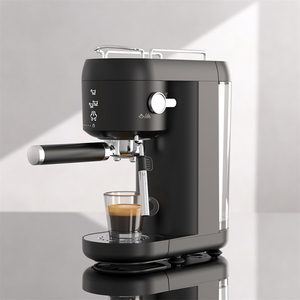 1000mL macchina da caffè Premium salvaspazio pompa per caffè Espresso 1400W pompa da 20bar con controllo rapido Touch termico 15s - Product Image 1