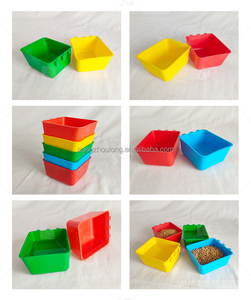 Bebedero para aves de corral YZB LMB12, comedero para pollos, palomas, taza de alimentación para beber, tolva de semillas de plástico para pájaros - Product Image 4