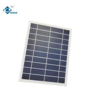 Panneau solaire semi-flexible 5V ZW-5W-5V-F chargeur de panneau solaire à couche mince PET 5W ETFE panneaux solaires de flexibilité moderne