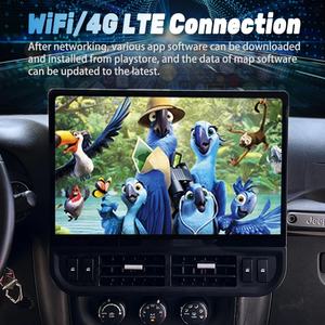 Autoradio tactile 16,8 pouces pour Jeep Wrangler 2011-2017 avec CarPlay, GPS, lecteur vidéo, unité centrale multimédia, système d'exploitation Android, garantie 1 an - Product Image 4