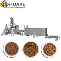 Usine de production industrielle d'aliments pour chats et chiens, ligne de traitement automatique d'aliments pour animaux de compagnie, machine de fabrication de granulés d'aliments flottants pour poissons