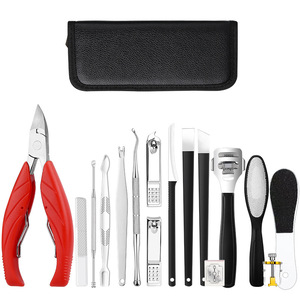 Juego de cortaúñas de acero inoxidable, cortaúñas para pies, herramientas de pedicura, kit de manicura portátil para adultos, uso doméstico - Product Image 5