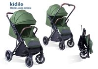 6530 Nouvelle poussette portable multifonction pliable et légère Kidilo pour bébés, chariot de voyage, vente en gros Chine