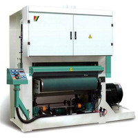 Machine à poncer à bande large pour le travail du bois, ponceuse à bois lourde R-RP 1300, pour le traitement des meubles
