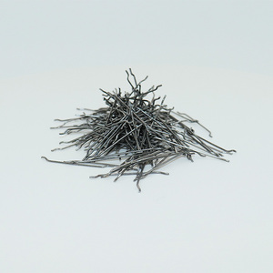 Nueva fibra de acero suelta de extremo enganchado de fibra de metal para hormigón armado - Product Image 3