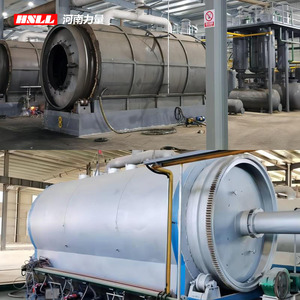 Scorre pneumatici di scarto versatili da gomma a olio combustibile reattore di Cracking 10 tonnellate al giorno attrezzature Per pirolisi - Product Image 4