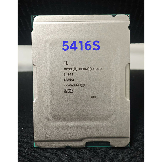 Intel Xeon Gold 5416S SRMH2 16 Cores 32 Threads 2.0 GHz TDP 150W LGA 4677 CPU Server Processor