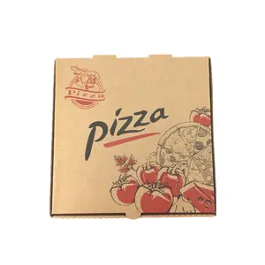 휴대용 일회용 피자 상자 13 인치 만화 상자 피자 falafel