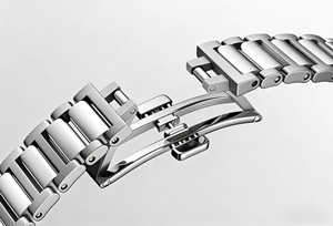 Montre-bracelet mécanique automatique classique et élégante pour femme avec index lumineux et bracelet en acier inoxydable pour le bureau Longinesing - Product Image 6