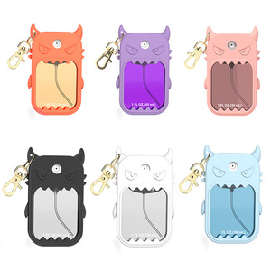 Funda Protectora de Silicona con Diseño de Monstruo de Dibujos Animados para Botella de <span class=keywords><strong>Perfume</strong></span> de 30 ml, Antideslizante y Antigolpes - Product Image 1