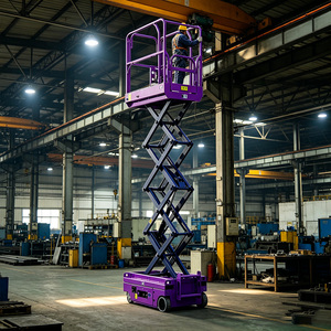 Plateforme élévatrice à ciseaux complète pour entretien d'échafaudages aériens 3,9m 6,8m 1000kg pour la décoration de centres commerciaux - Vente en gros - Product Image 4