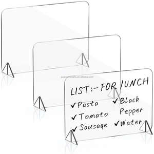 Comptoir Table Acrylique Menu Liste Conseil Assemblée Acrylique Calendrier Quotidien Acrylique <span class=keywords><strong>Clair</strong></span> Planificateur Quotidien - Product Image 1