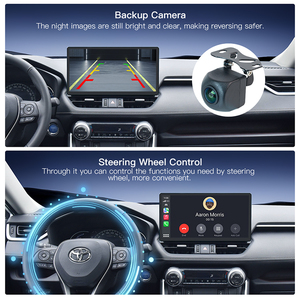 Màn hình đa phương tiện dẫn đường Radio Carabc 13.1 inch, hỗ trợ không dây Apple Carplay và Android Auto dành cho Toyota RAV4 2019-2022 - Product Image 4