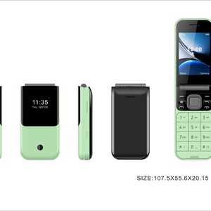 โทรศัพท์ฝาพับ C209 หน้าจอหลัก 2.8 นิ้ว แบตเตอรี่ความจุสูง รองรับซิมคู่ สแตนด์บายคู่ วิทยุ FM กล้อง 0.08MP ปรับแต่งจากโรงงาน - Product Image 5