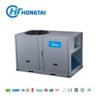Climatiseur de toit tropical Midea 22 kW 6,2 tonnes R410A pour températures élevées 52°C ° Unité de refroidissement uniquement pour le Moyen-Orient