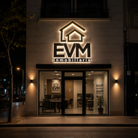 Lettres rétroéclairées par LED avec halo lumineux, signalétique murale rétroéclairée pour la publicité d'entreprise