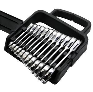 Mini 12 pièces ensemble de clés manuelles à cliquet court <span class=keywords><strong>kit</strong></span> d'outils de meubles de réparation automatique - Product Image 2
