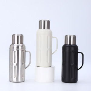 Stainless Steel Water <b>Bottle</b> With Handle 316L Vacuum Insulated Travel <b>Flask</b> For Outdoor Sports And Office Use - Product Image 2