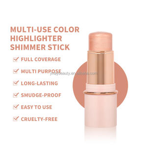 ครีมไฮไลท์เนื้อครีม ติดทนนาน กันน้ำ ใช้ได้หลายแบบ สำหรับหน้า ชิมเมอร์ คอนทัวร์ คอนซีลเลอร์ บลัชออนแบบแท่ง น่ารัก - Product Image 3