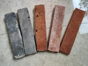 <span class=keywords><strong>Revestimiento</strong></span> de pared antiguo, piezas rojas, con esquinas - Product Image 6