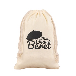 Eco Friendly 100% Cotton <b>Drawstring</b> <b>Laundry</b> <b>Bag</b> for Storage - Product Image 1